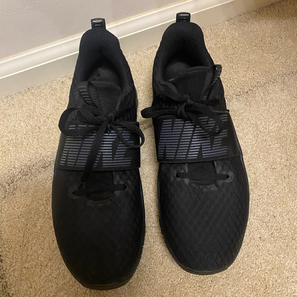 Black Nike sneakers